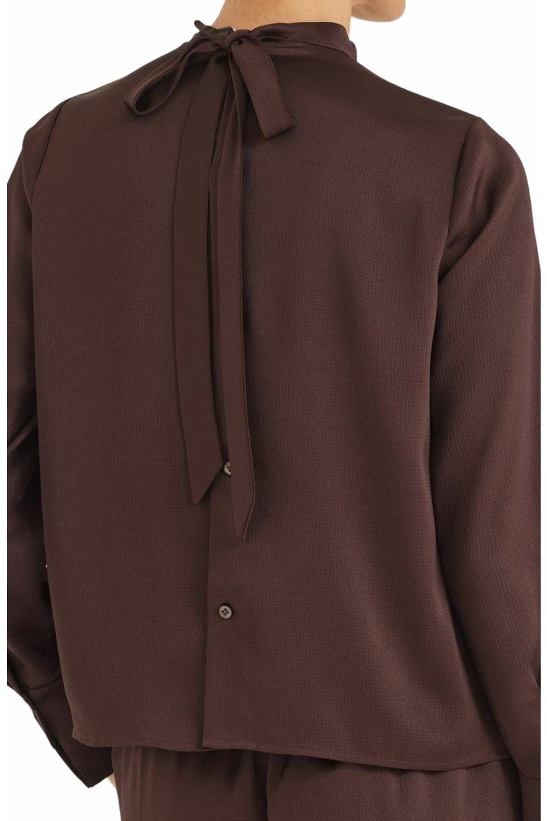 Gianna Blouse, Alternate, color, RAISIN