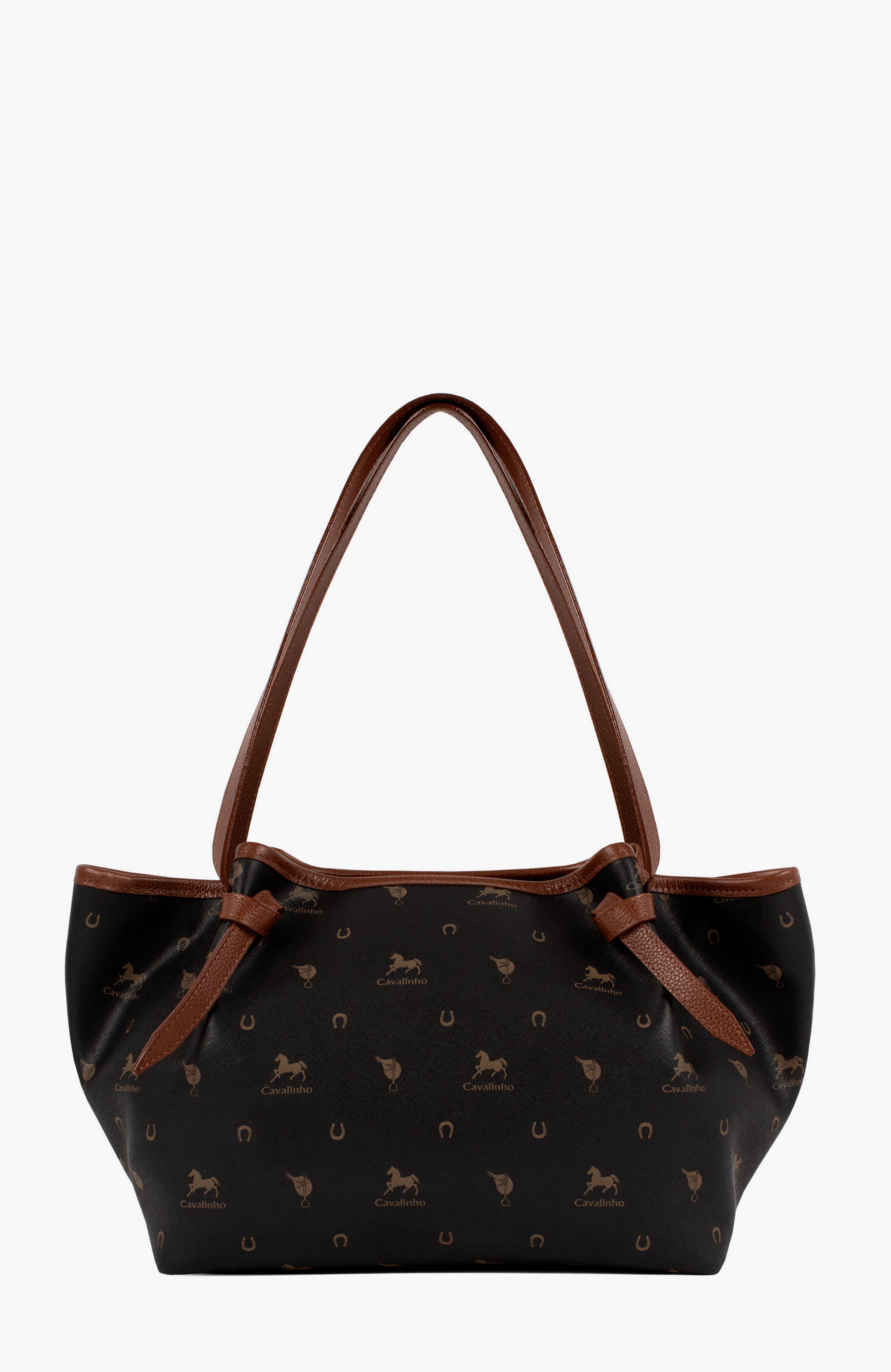 Di Cavallo 637 Shoulder Bag, Alternate, color, Black / Brown