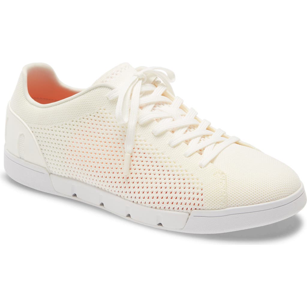 Swims Breeze Tennis Washable Knit Sneaker in White  product