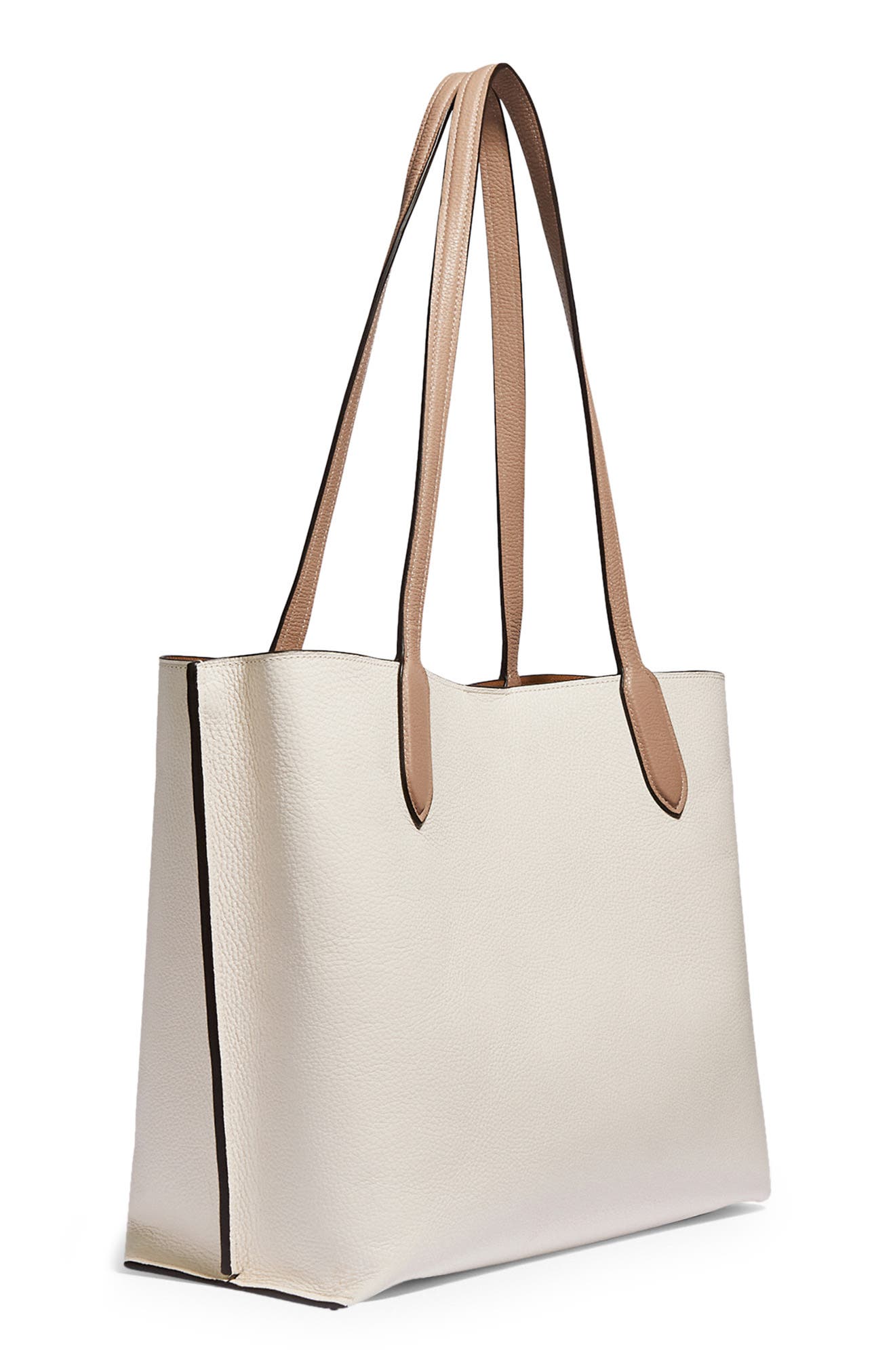 COACH Willow Leather Tote, Alternate, color, 