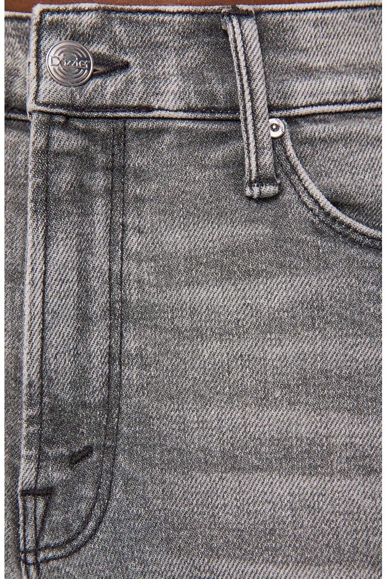 The Dazzler Mid Rise Ankle Slim Straight Leg Jeans, Alternate, color, MASCARA MELTDOWN