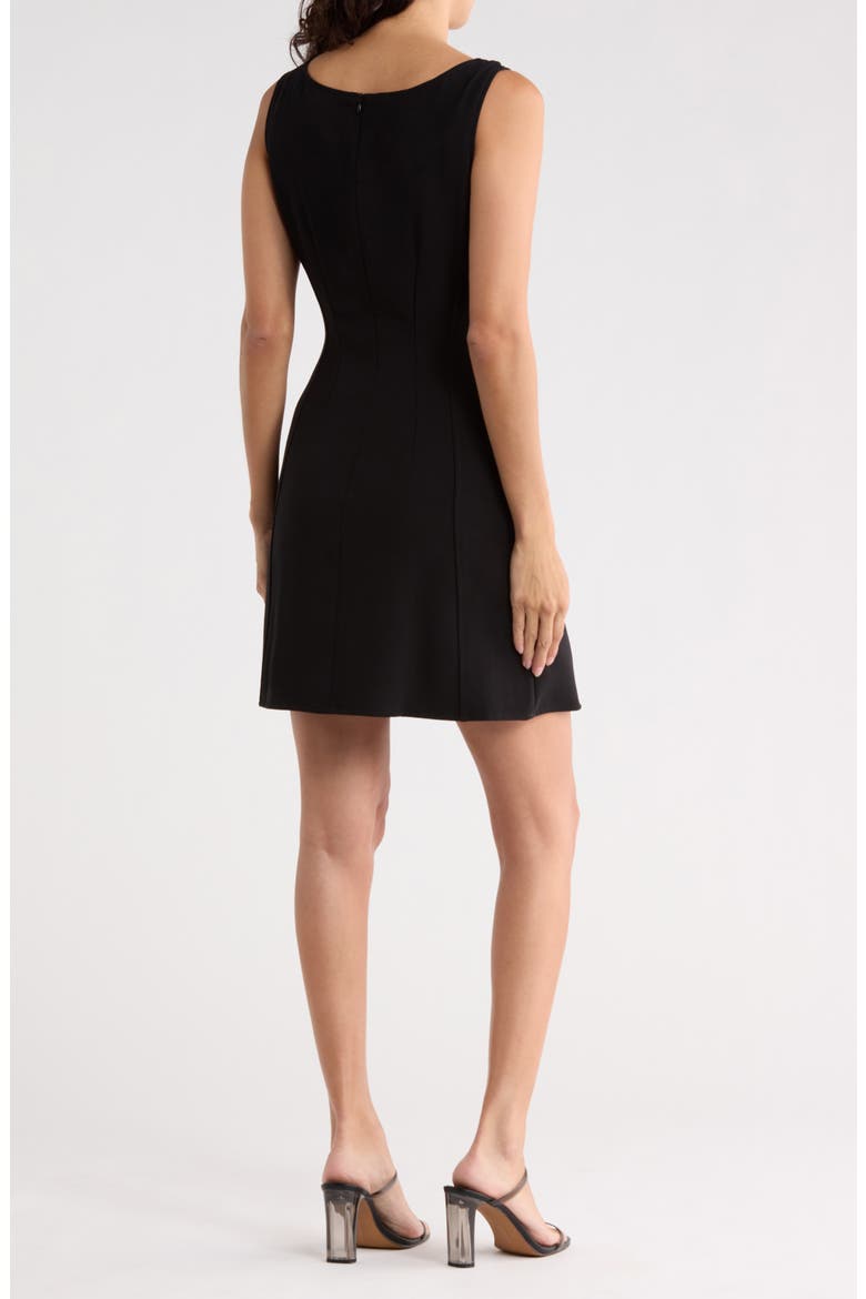 Whisper Ruth Sleeveless Cocktail Dress, Alternate, color, BLACK