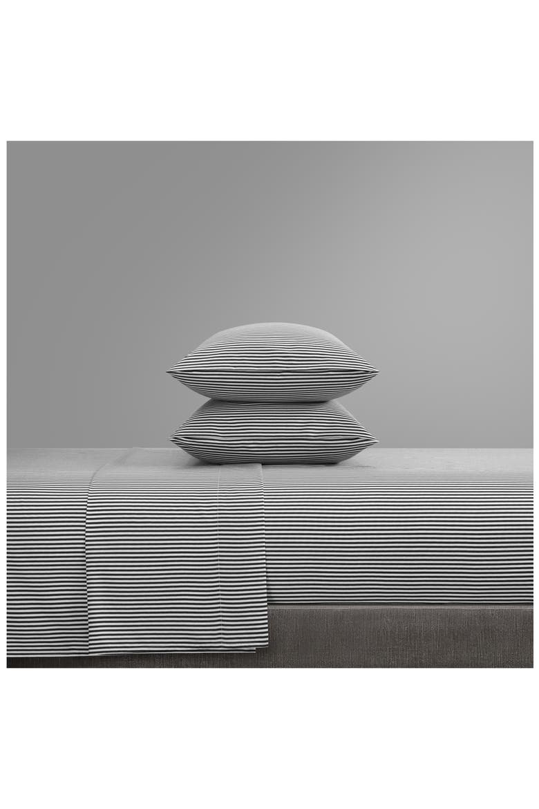 Brooke Printed Sheet Set - Queen, Alternate, color, CHARCOAL