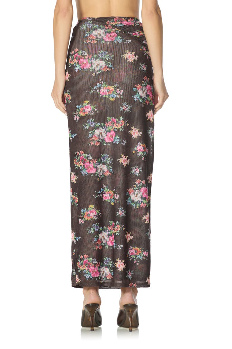 Laconia Maxi Skirt, Alternate, color, JAVA SNAKE FLORAL
