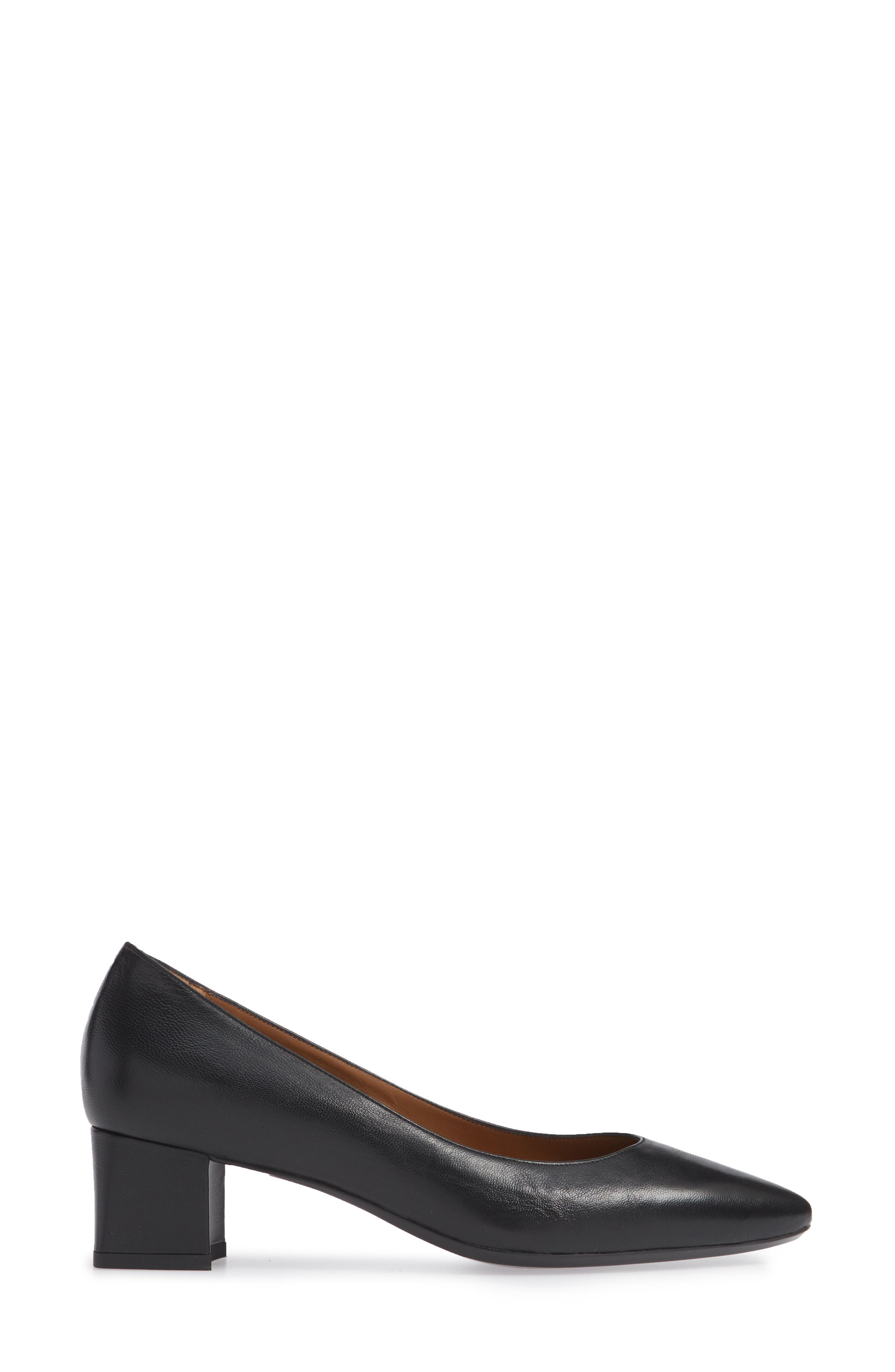 Aquatalia Pasha Pump, Alternate, color, Black Nappa Leather
