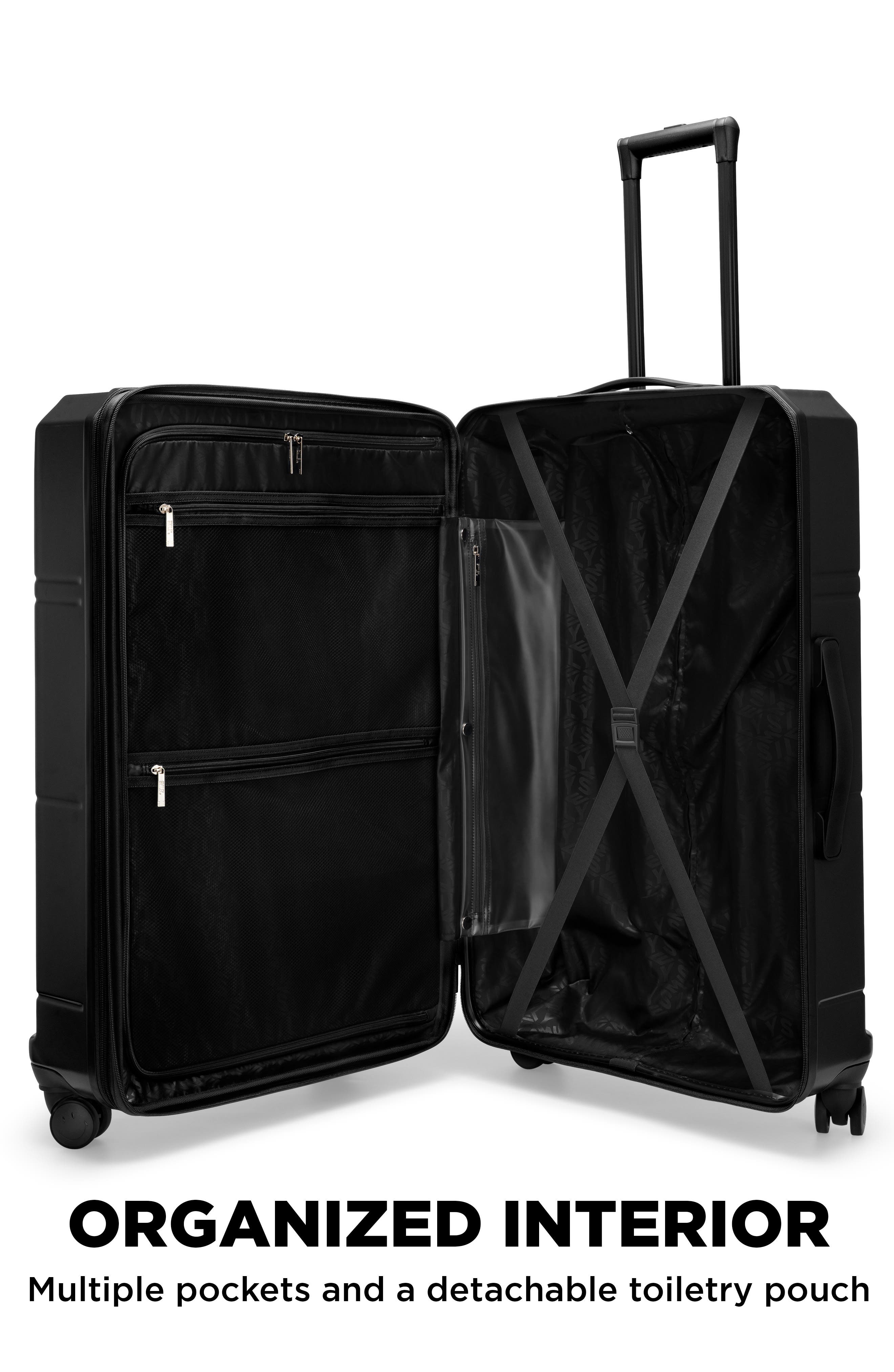 SMILEY Cheerful Cruiser 3-Piece Expandable Hardside Spinner