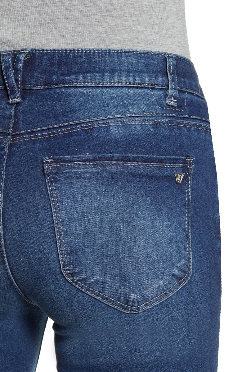 Wit & Wisdom Ab-Solution Itty Bitty High Waist Bootcut Jeans, Alternate, color,