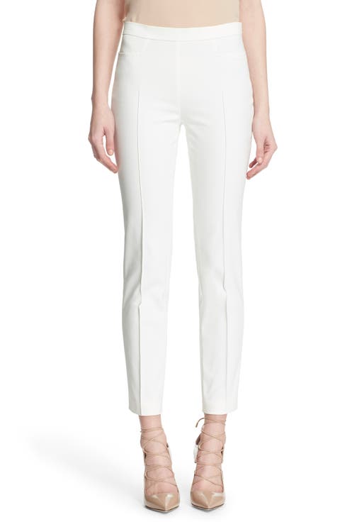 Franca Techno Cotton Blend Ankle Pants
