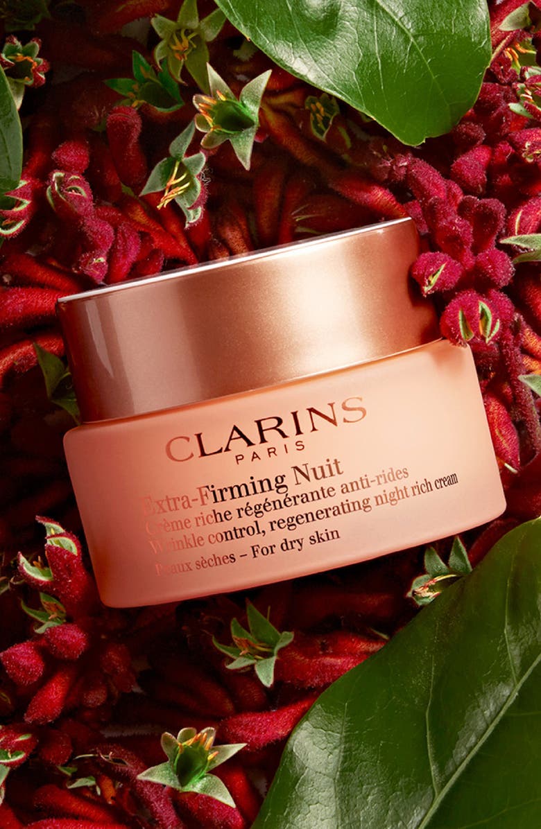 Clarins Extra-Firming Wrinkle Control Regenerating Night Cream for Dry skin, Alternate, color,