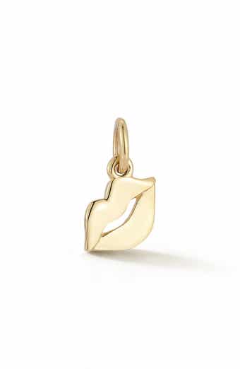 Ember Fine Jewelry 14K Gold Lip Charm