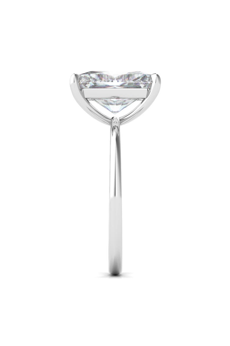 Radiant Cut Lab Created Diamond Ring, Alternate, color, 3.00 CTW 18K WHITE GOLD