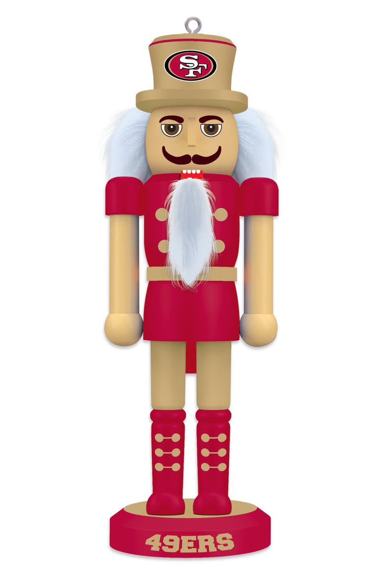 San Francisco 49ers Keepsake Nutcracker, Main, color, Multicolor