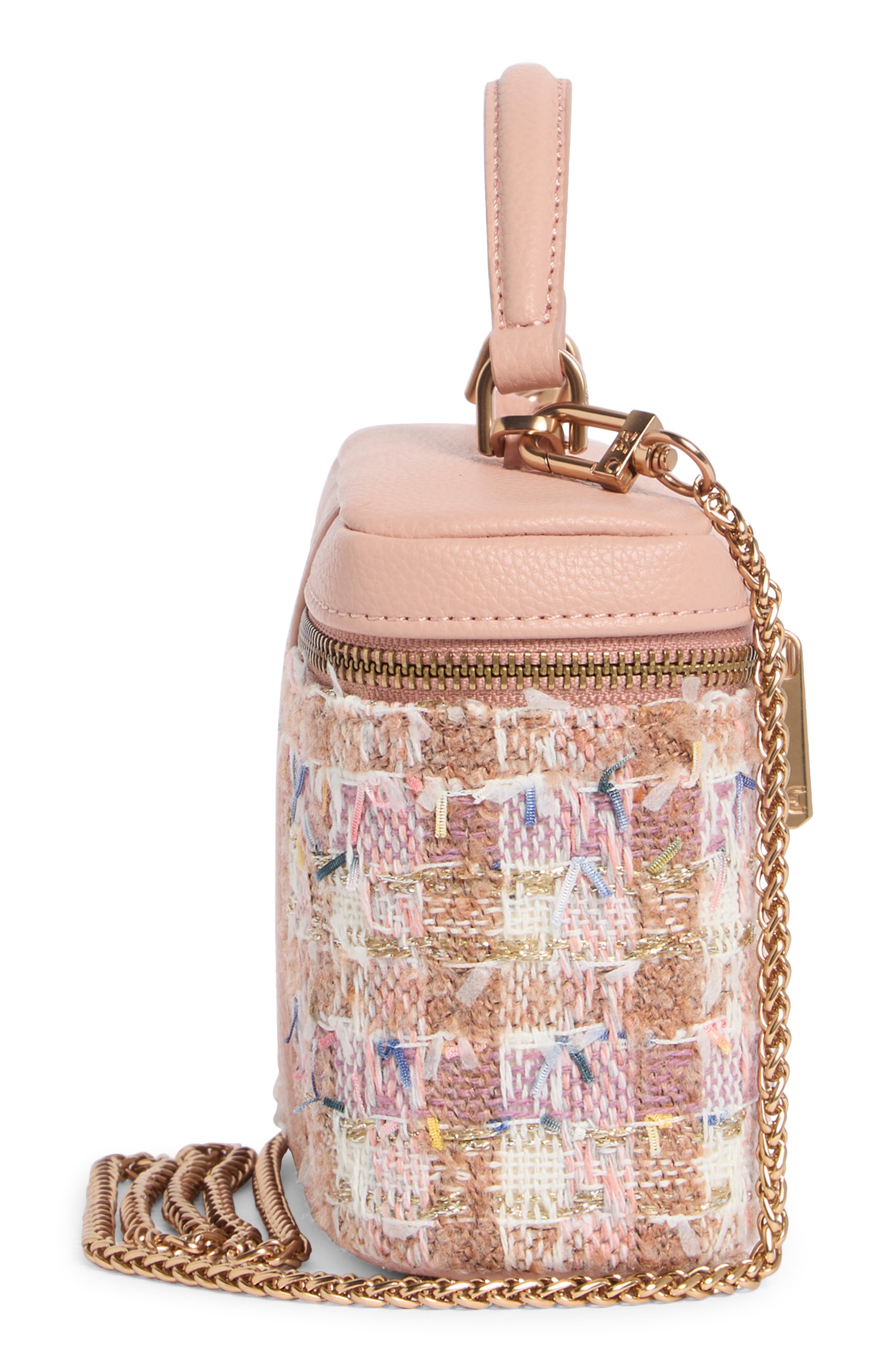 Sam Edelman Corrie Top Handle Handbag, Alternate, color, Pink Sand