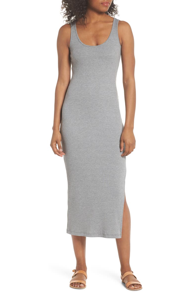 French Connection Tommy Rib Knit Tank Dress, Main, color, 