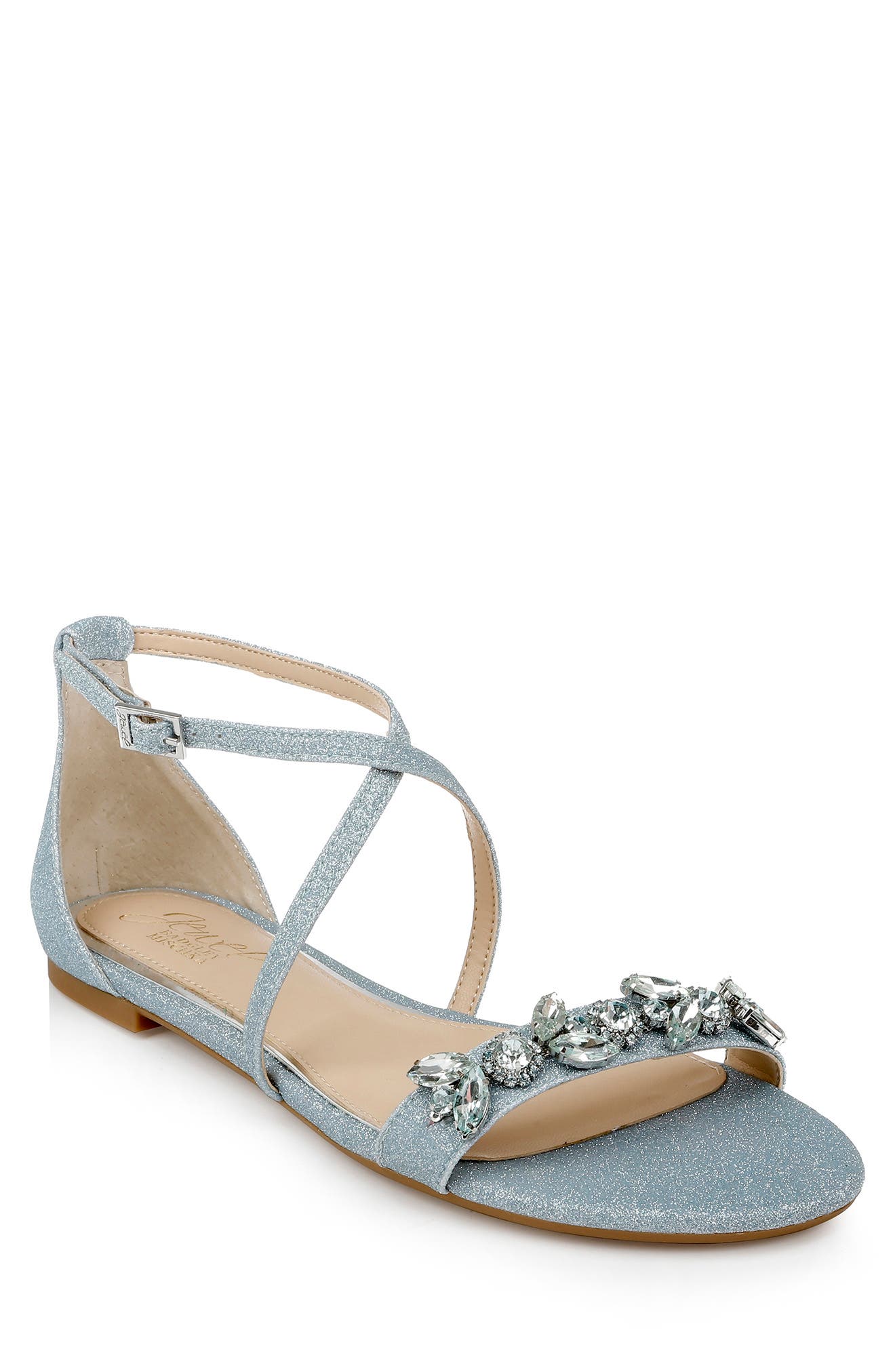 Tessy Embellished Sandal, Main, color, SKY BLUE