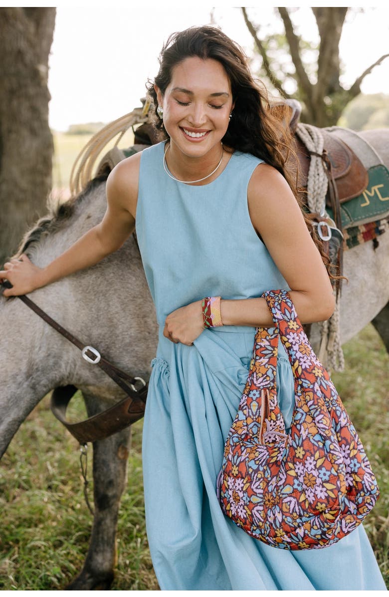 Noonday Collection Desert Sunset Cuff, Alternate, color, Coral