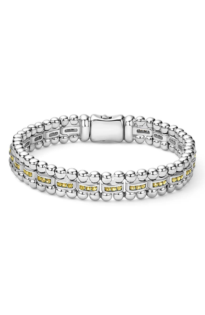 LAGOS Caviar Spark Link Bracelet, Main, color, 