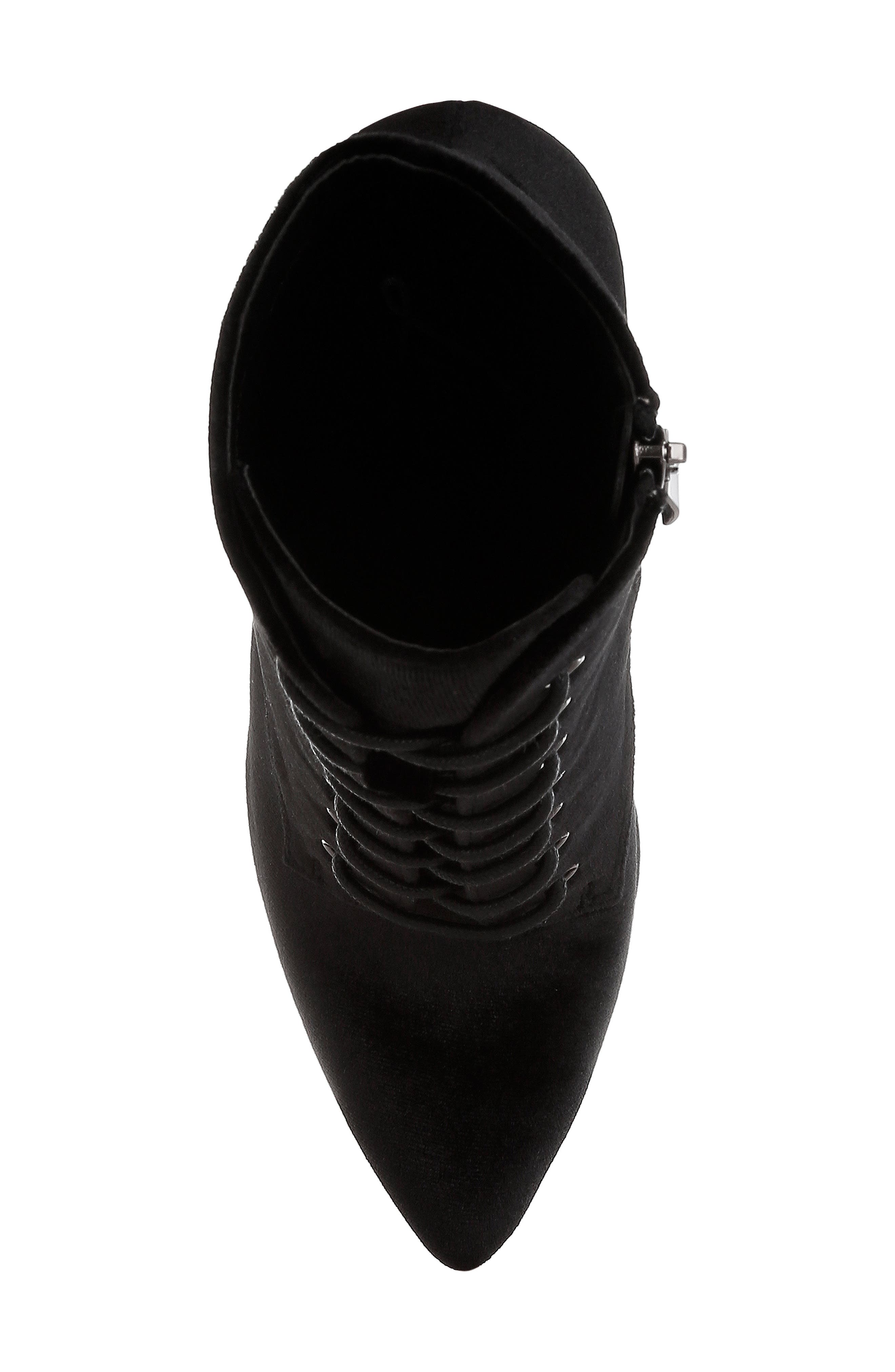 Bornsta Lace Up Bootie, Alternate, color, BLACK