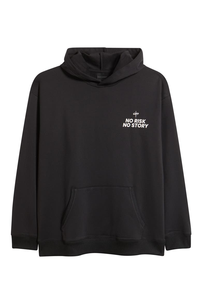 Tempo No Risk Comfort Graphic Hoodie, Alternate, color, BLACK