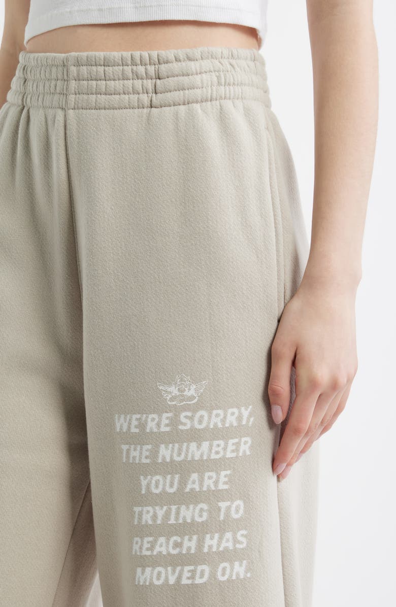 BOYS LIE 1-800 Cotton MM Blend Sweatpants, Alternate, color, Chalk