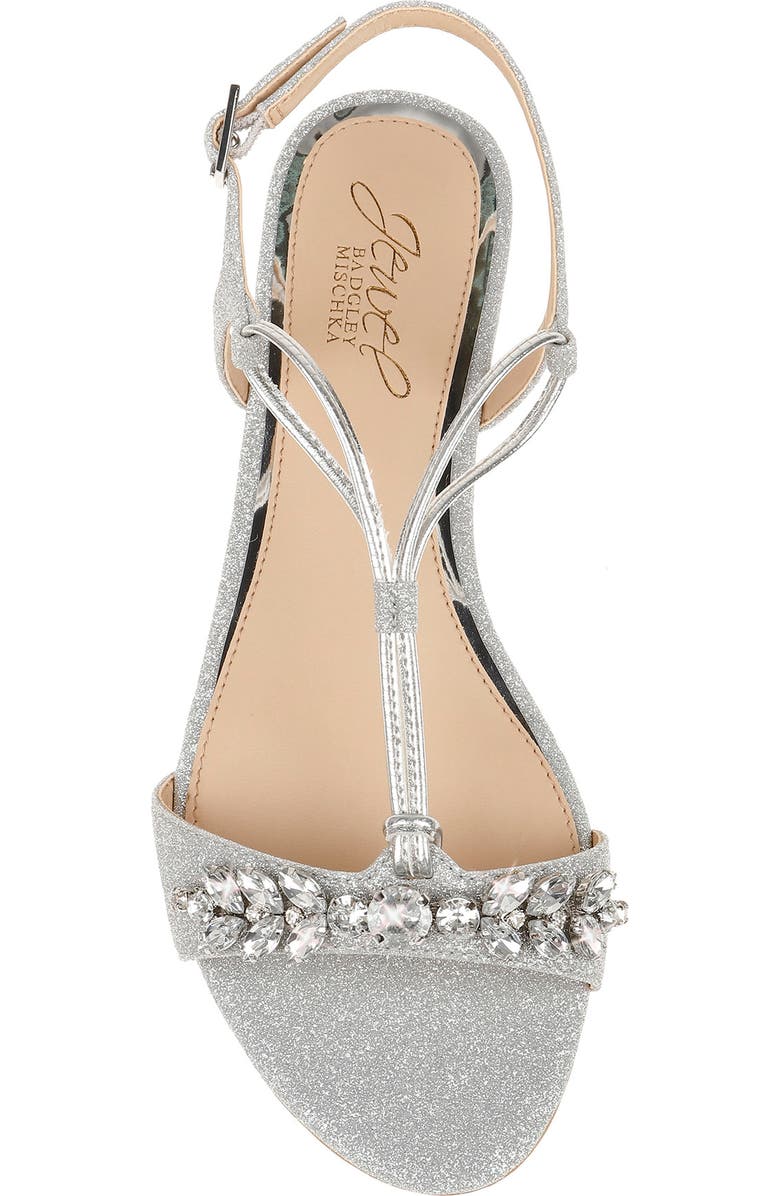 Jewel Badgley Mischka Badgely Mischka Paulina Embellished Sandal, Alternate, color,