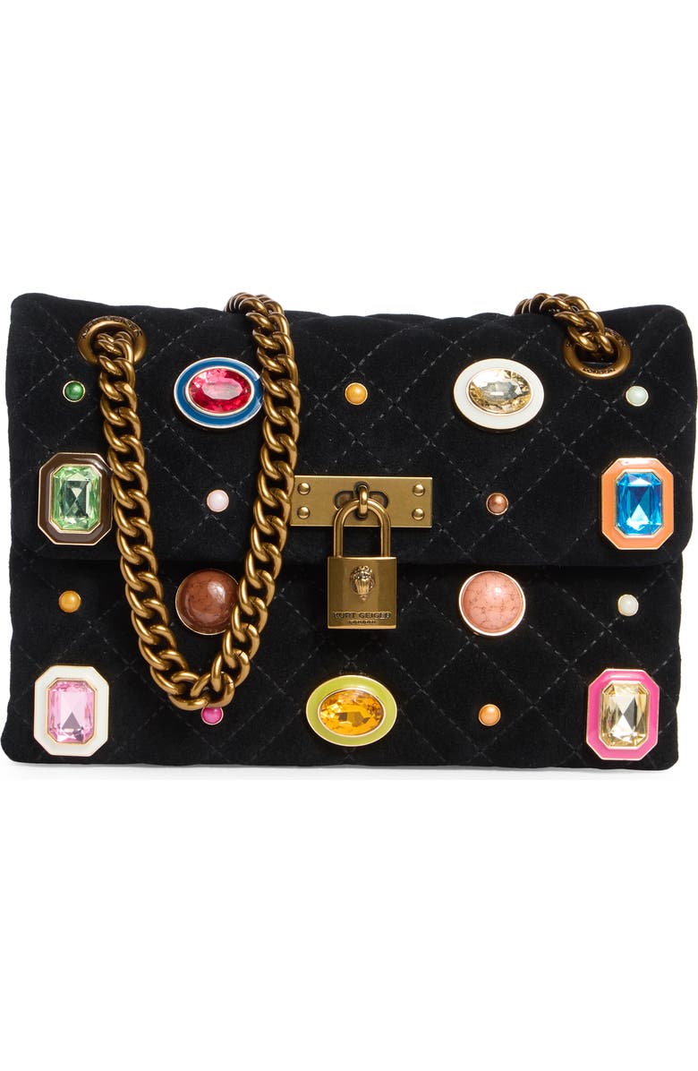 Kurt Geiger London Mini Brixton Gems Convertible Shoulder Bag, Main, color,