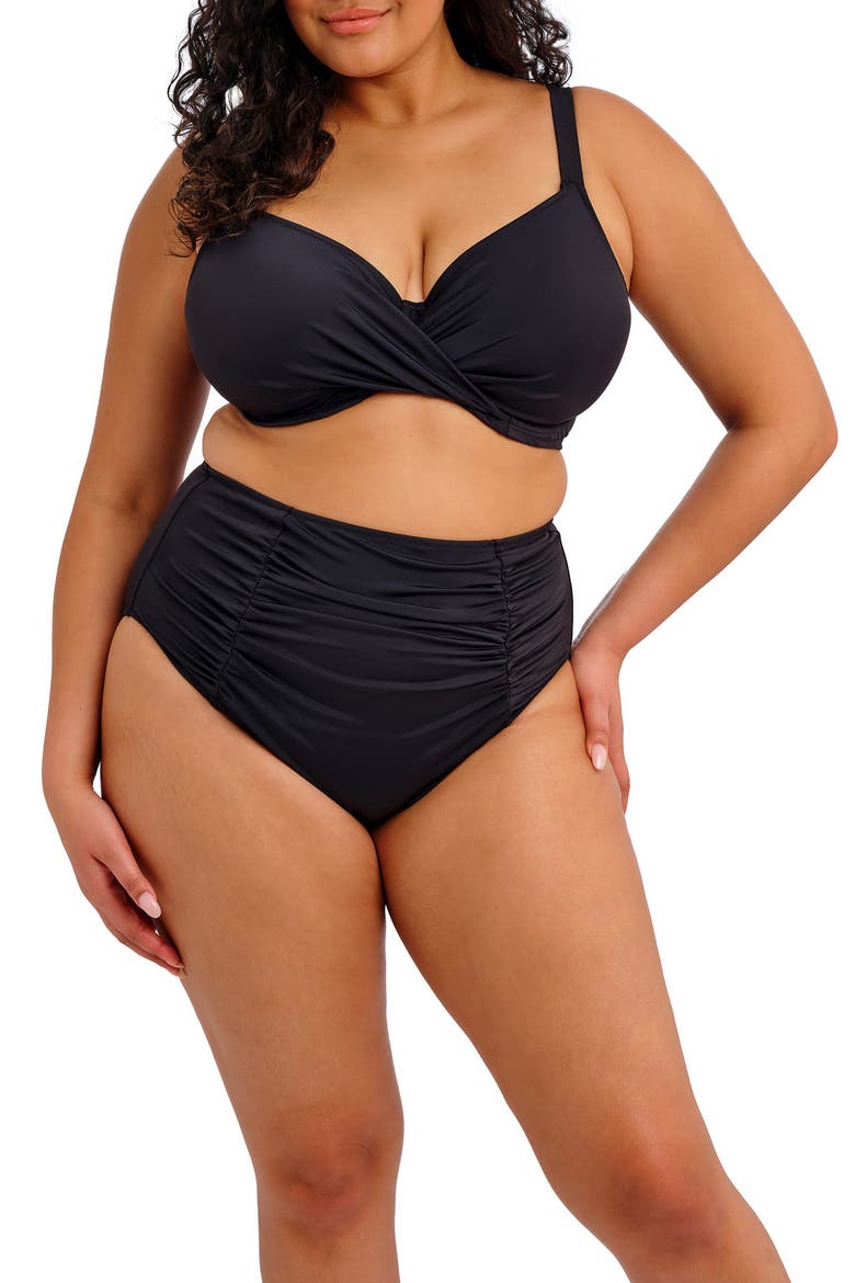 Plain Sailing Bikini Bottoms, Alternate, color, BLACK