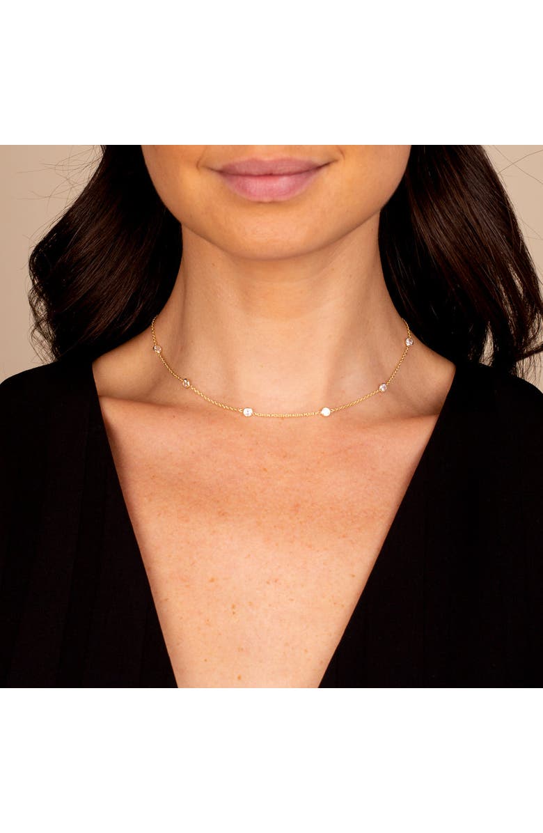 BY ADINA EDEN Diamond By The Yard Choker, Alternate, color,