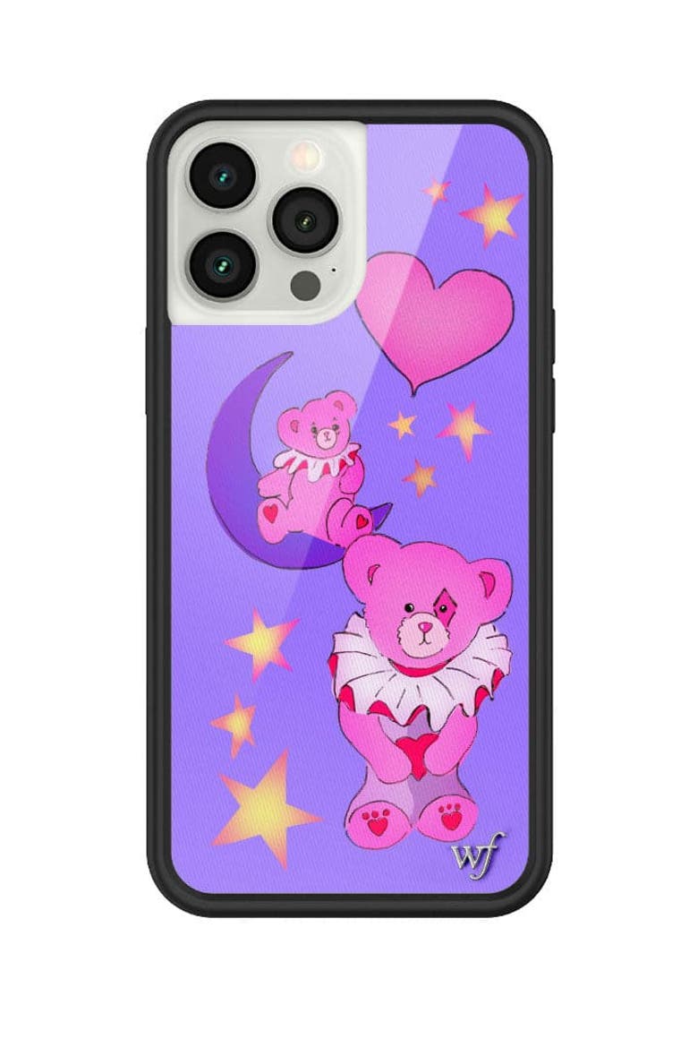 Circus Bears iPhone Case, Alternate, color, Purple