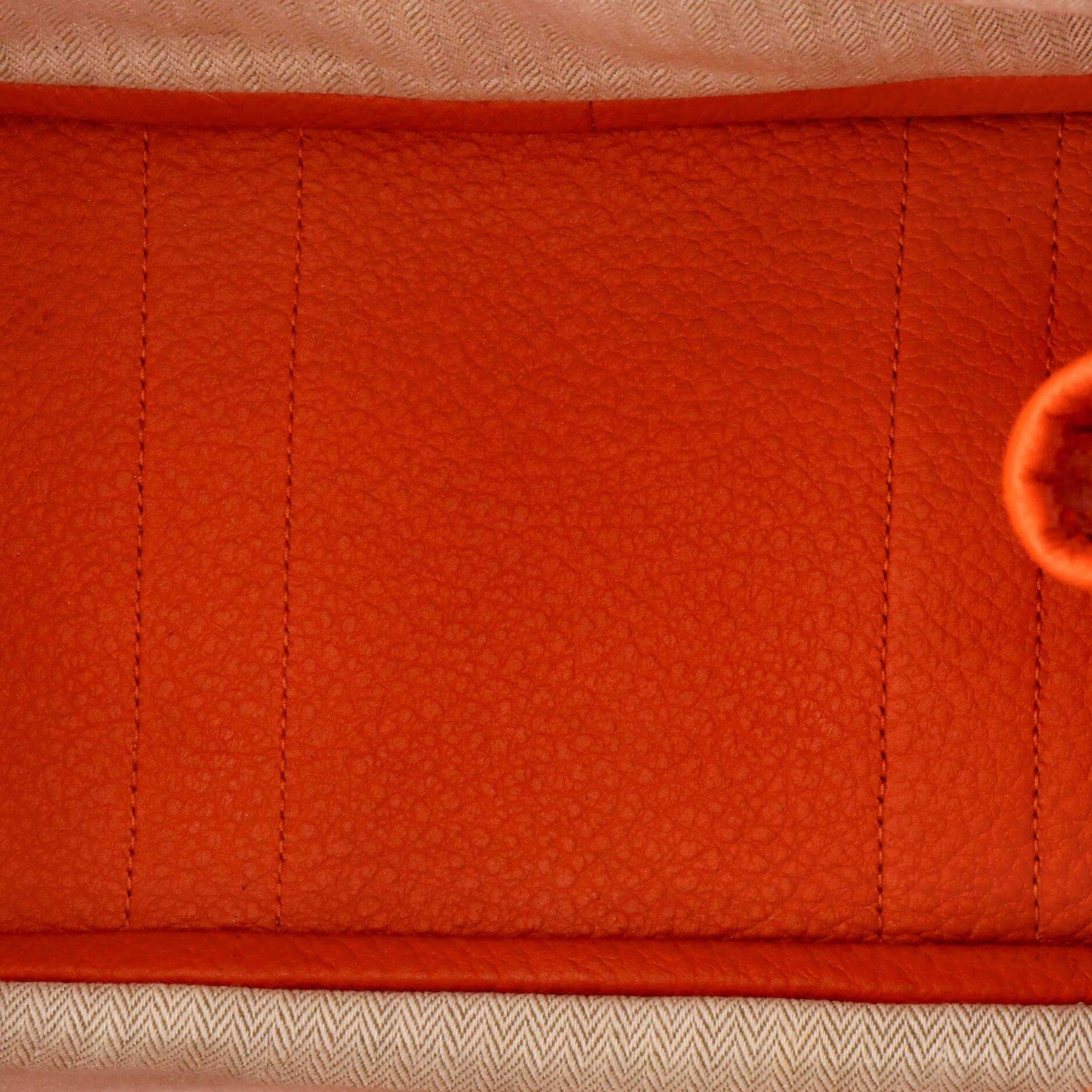 Garden Party Tote Leather 30, Alternate, color, Orange