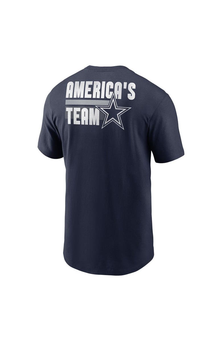 Nike Men's Nike Navy Dallas Cowboys Blitz Essential T-Shirt, Alternate, color, Navy