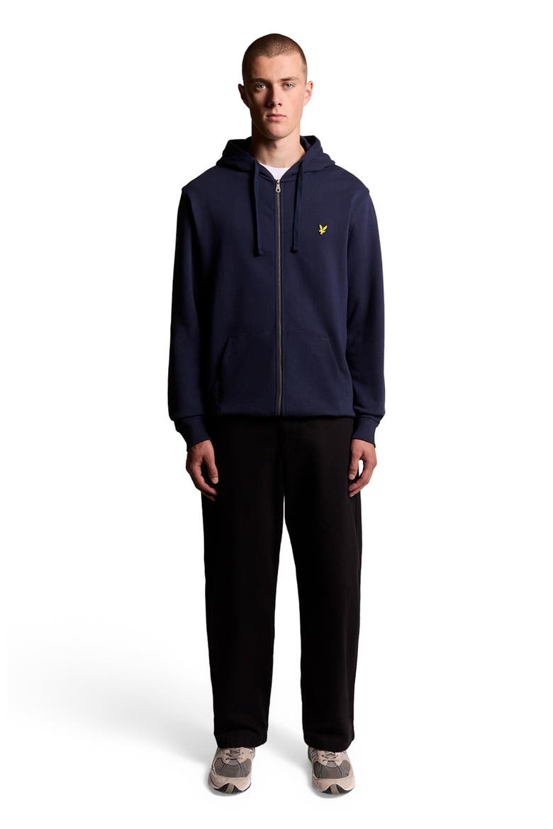 Zip Through Hoodie, Main, color, Navy