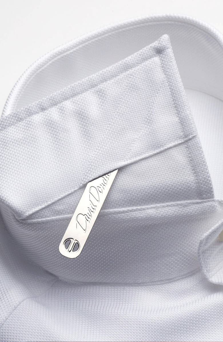 David Donahue Collar Stays, Alternate, color, Silver