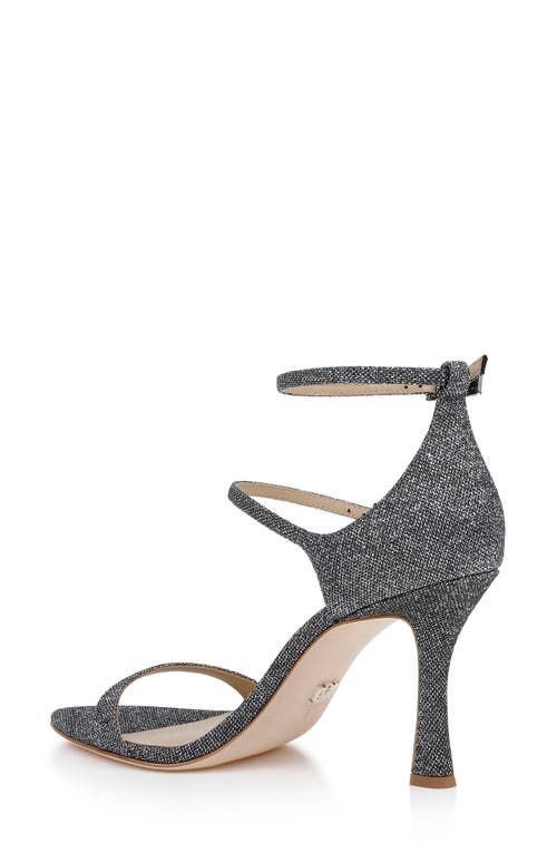 Badgley Mischka Collection Valencia Ankle Strap Sandal In Silver