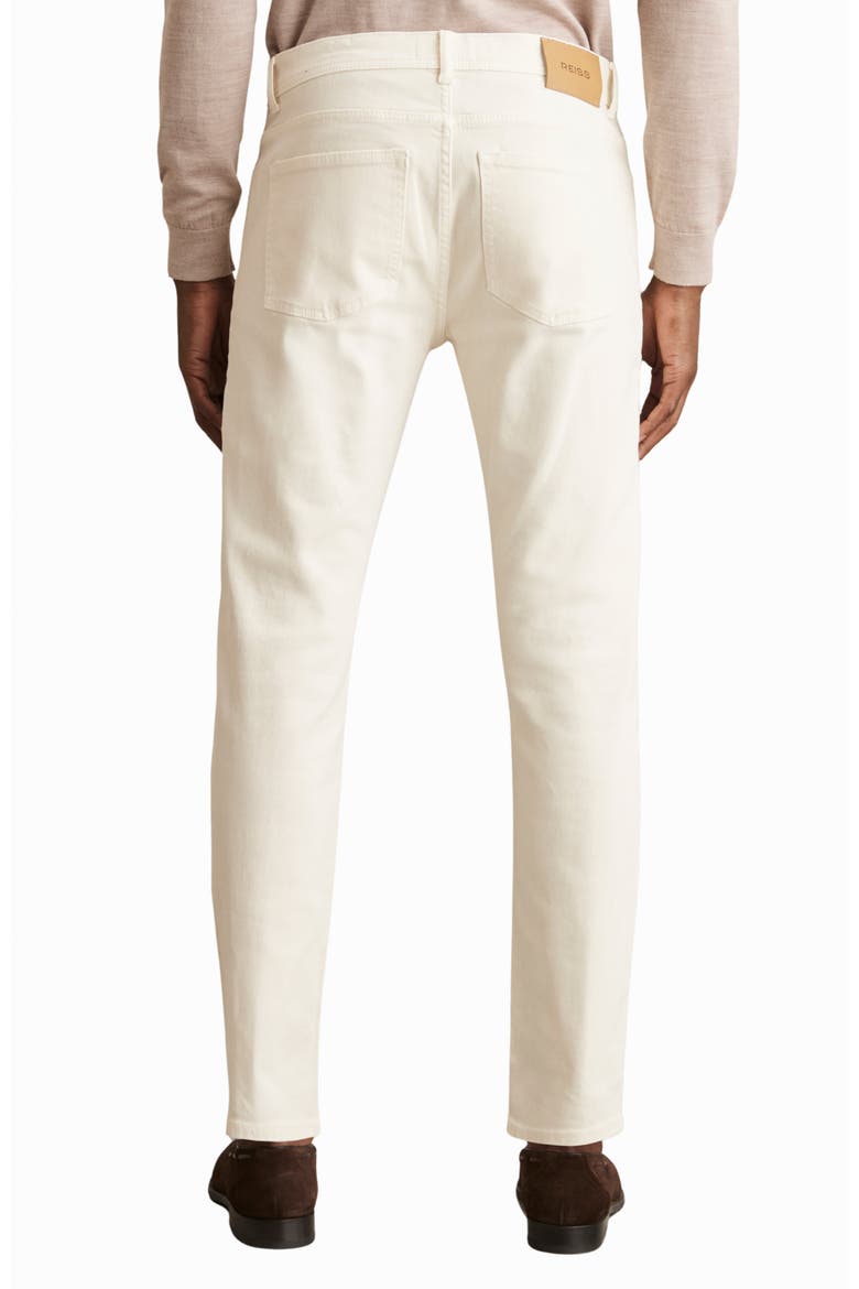 Picton Slim Fit Jeans, Alternate, color, WHITE
