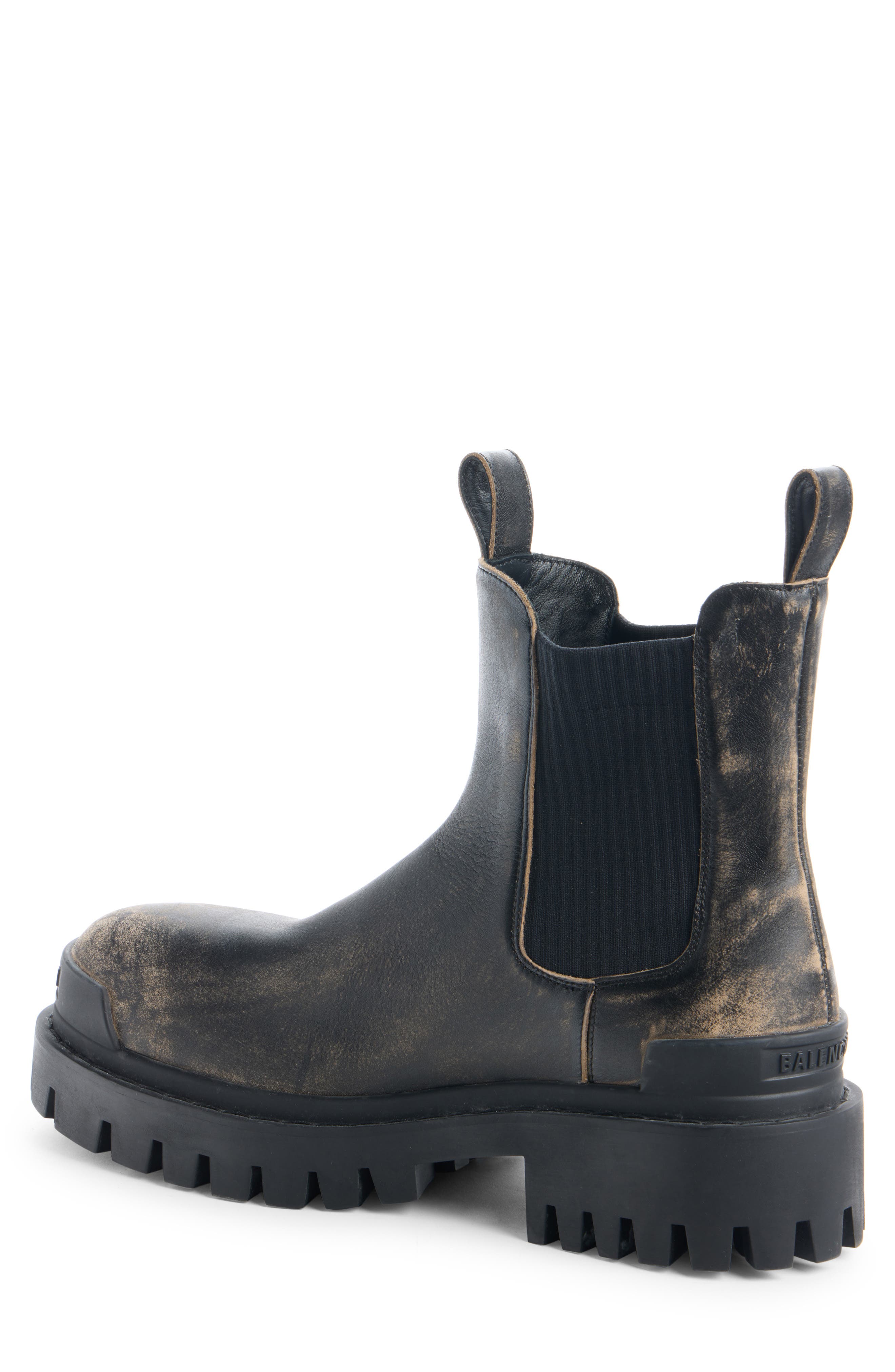Balenciaga Strike Chelsea Boot, Alternate, color, 