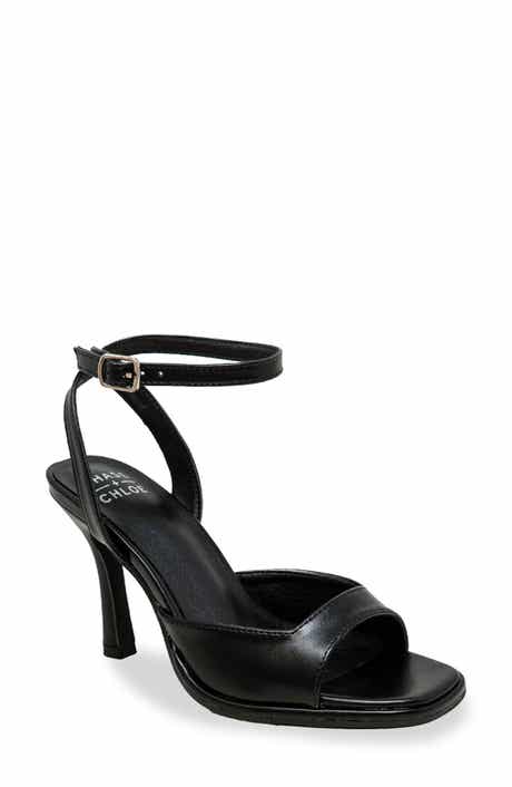 CHASE AND CHLOE Open Toe Ankle Strap Sandal