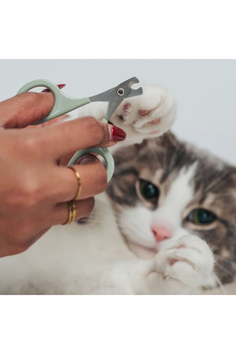 Nail Clipper for Cats & Small Pets, Sage Green, Pet Grooming Tool, Alternate, color, Green