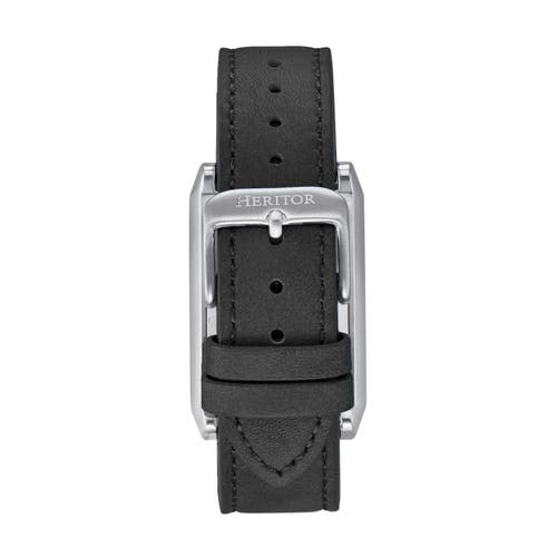 Heritor Automatic Esteban Mens Automatic Watch In Black