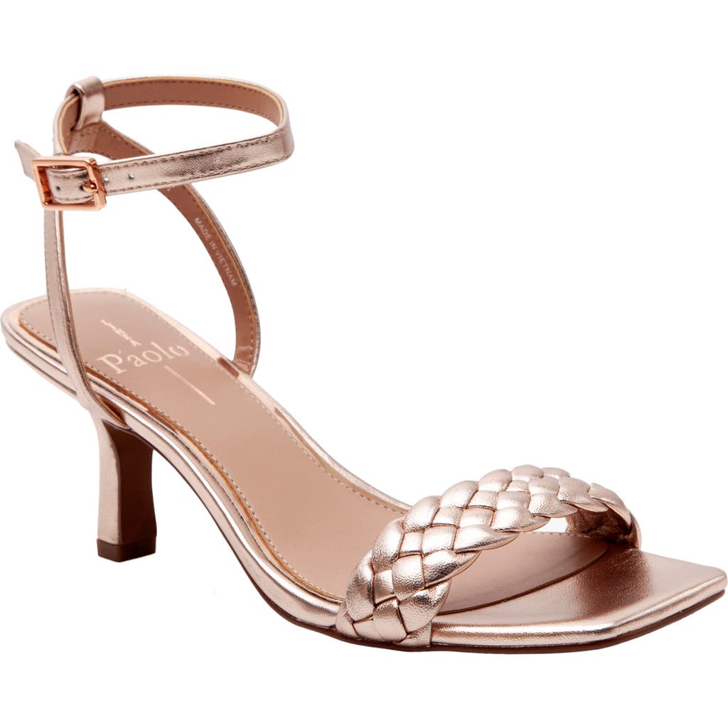Linea Paolo Holly Ankle Strap Sandal In Rose Quartz