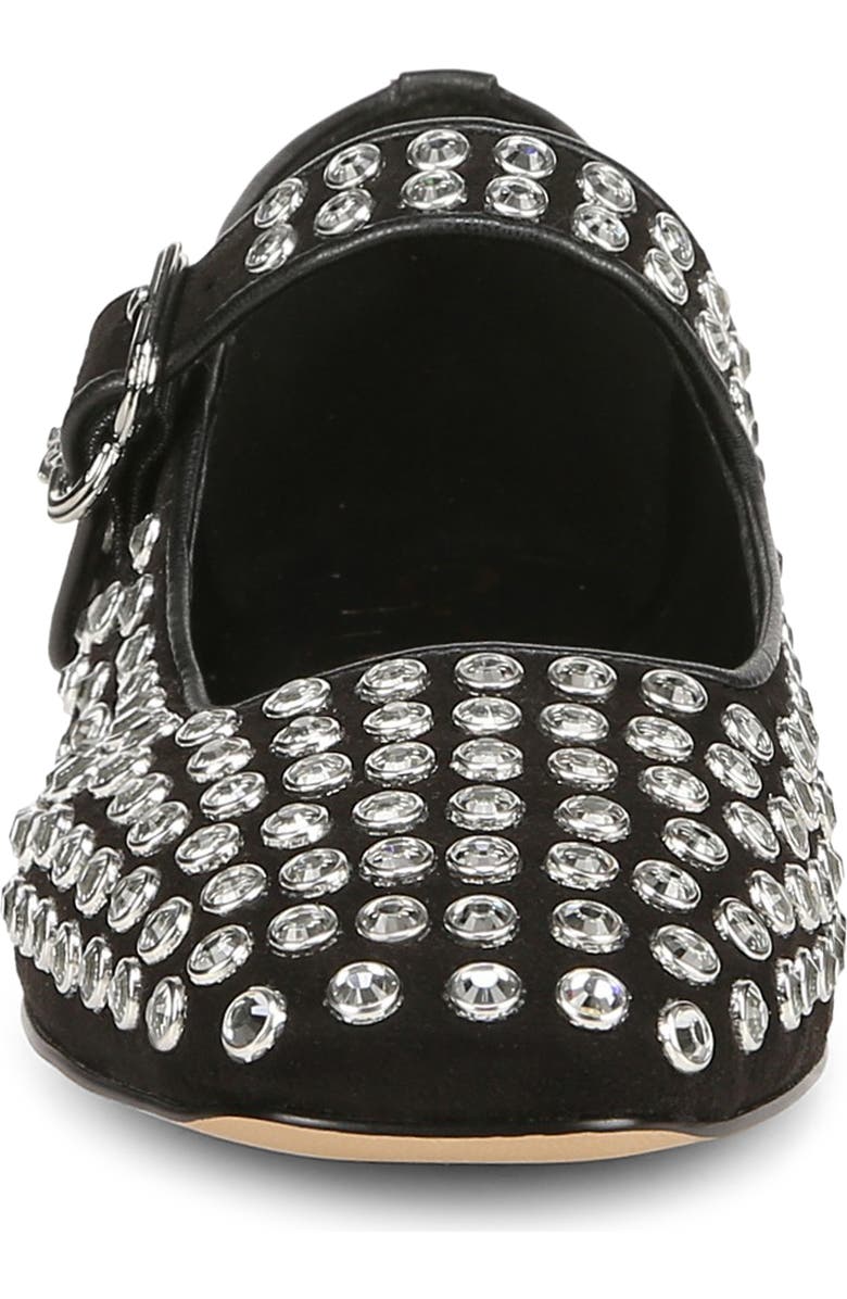 Sam Edelman Michaela Rhinestone Mary Jane Flat, Alternate, color, Black
