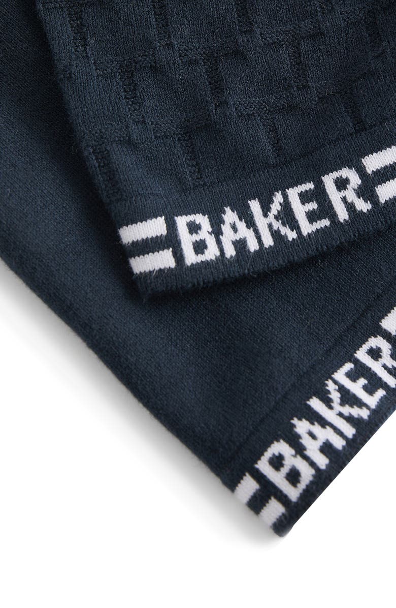 Baker by Ted Baker Kids' Tipped Polo Sweater & Shorts Set, Alternate, color, Blue