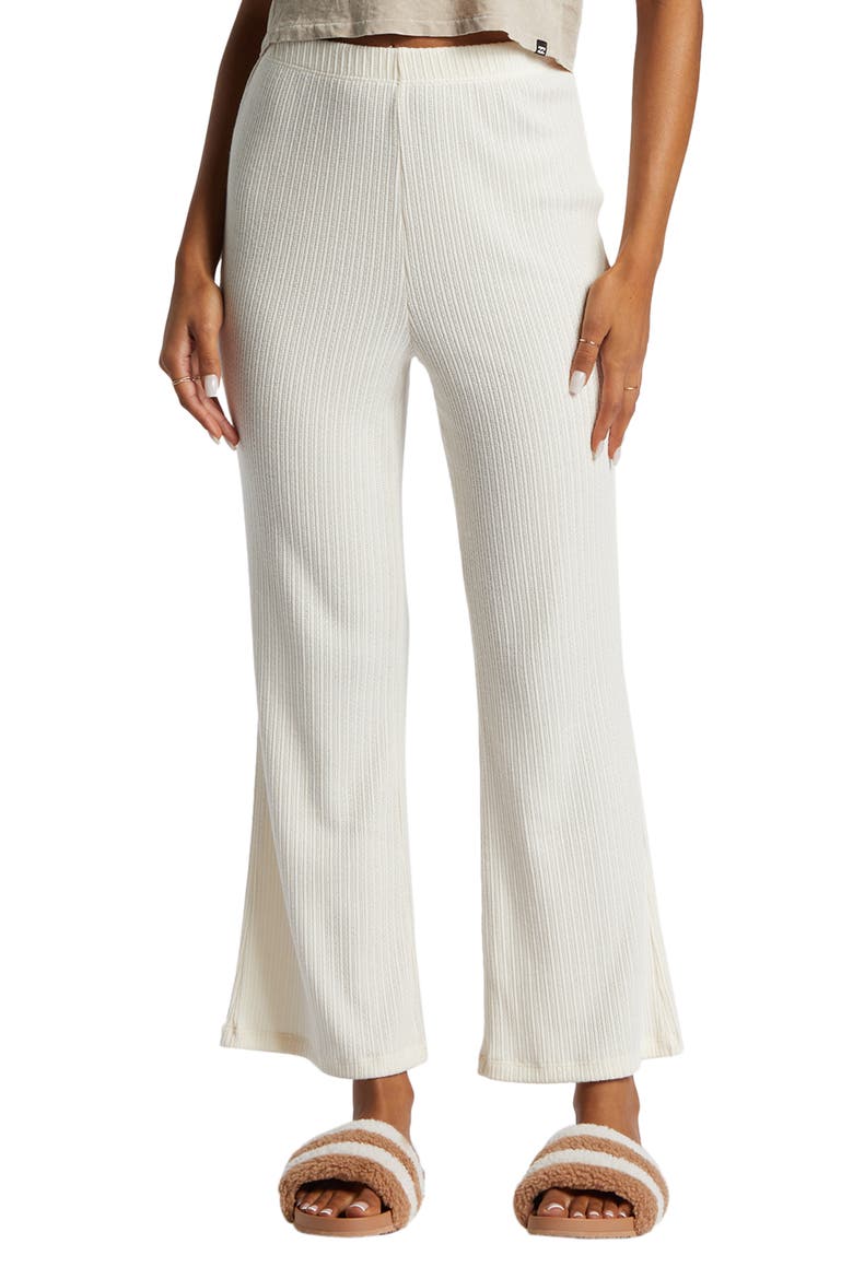 Lana Rib Pants, Main, color, WHITE CAP