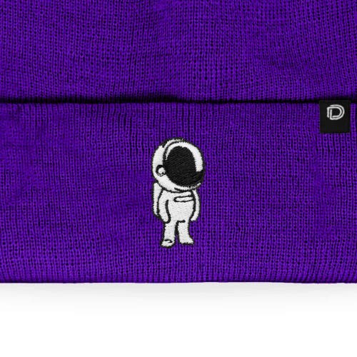 Dalix Astronaut Beanie In Purple