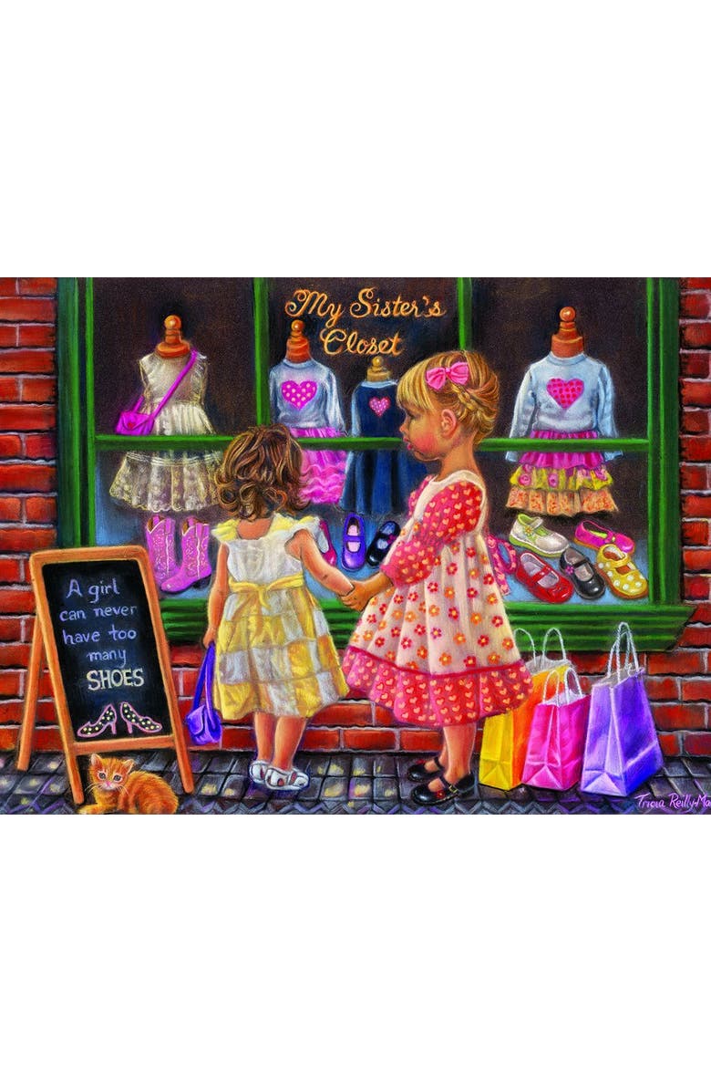 Sunsout My Sister's Closet 300 piece Jigsaw Puzzle for Adults, Alternate, color, Multicolor