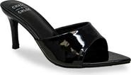 CHASE AND CHLOE Glossy Finish Stiletto Sandal