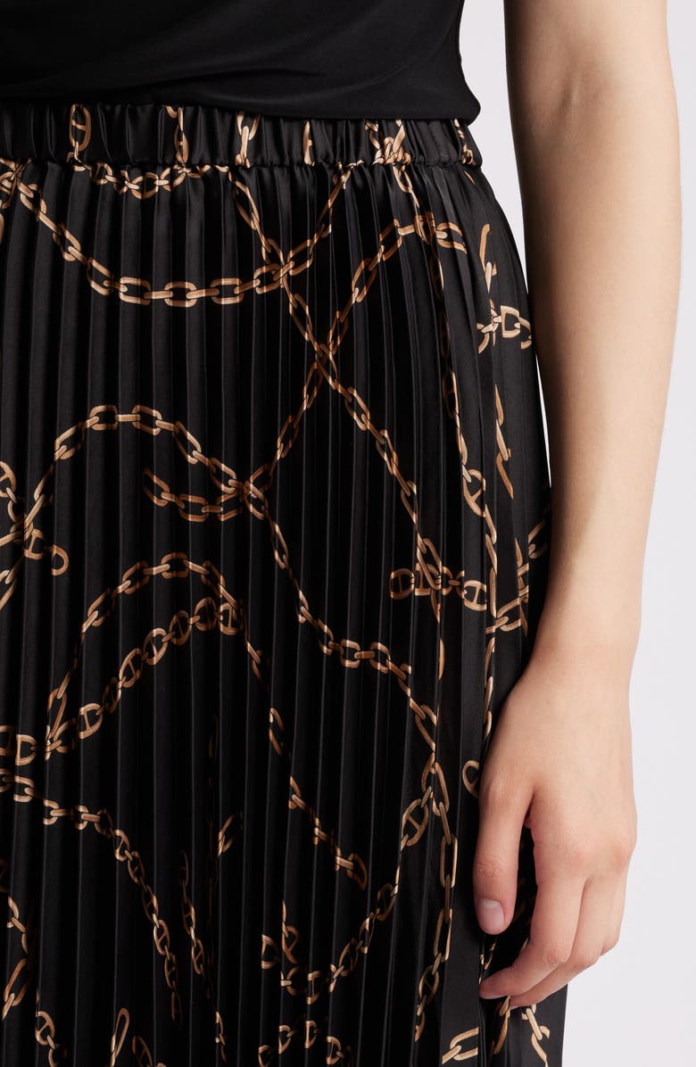 Anne Klein Pleated Pull-On Skirt, Alternate, color, 