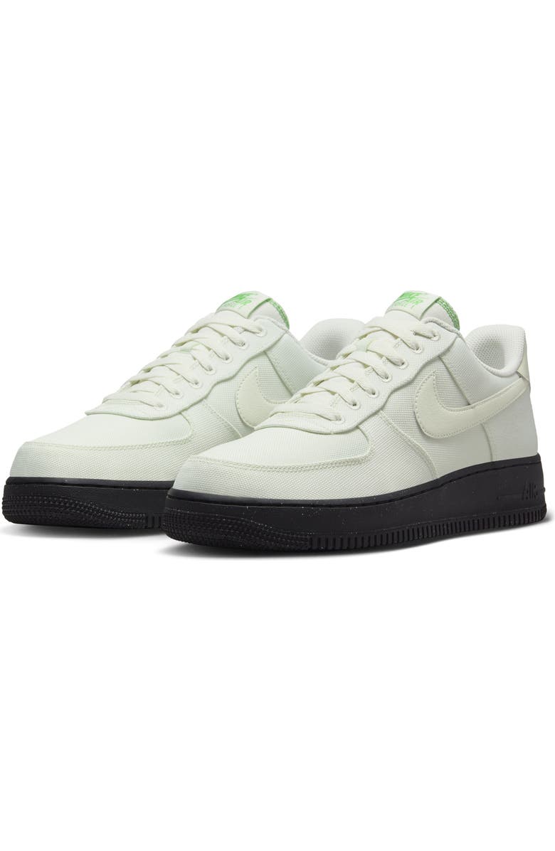 Nike Air Force 1 '07 LV8 Sneaker, Main, color, Sea Glass/ Black/ Chlorophyll