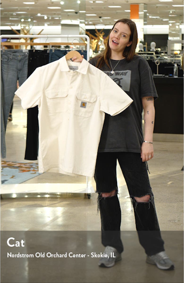 Master Short Sleeve Button-Up Work Shirt, sales video thumbnail