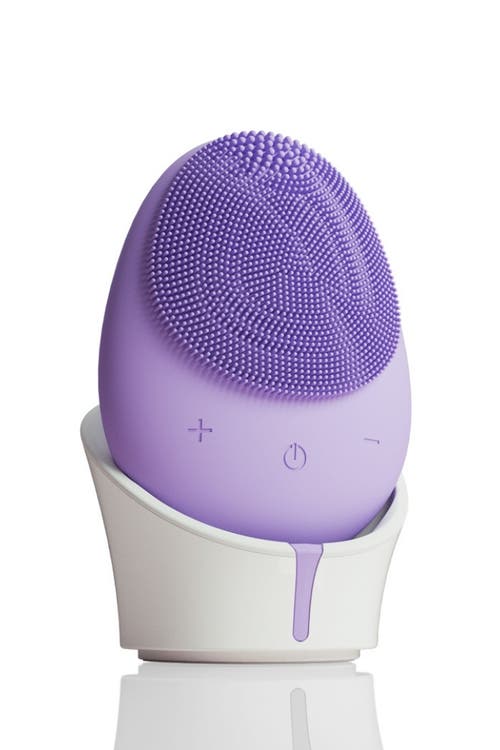 Fancii Isla Facial Cleansing Brush In Purple
